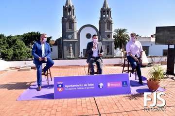 Telde lanza la campaña 'Una lucha a flor de piel' para combatir la violencia machista/Francisco Javier Santana.